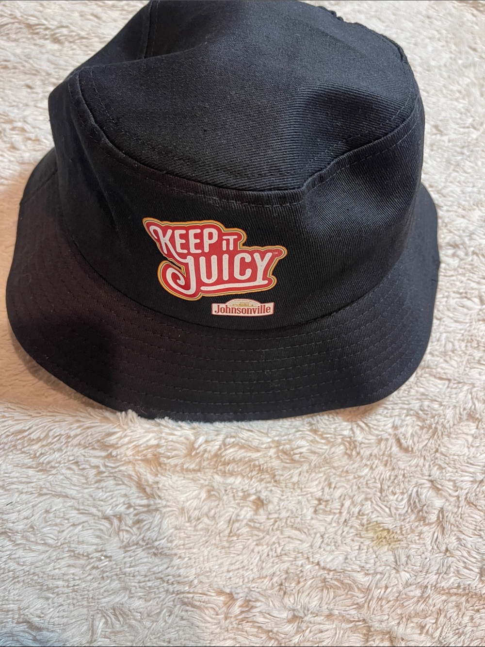 Keep a juicy Johnsonville bucket hat